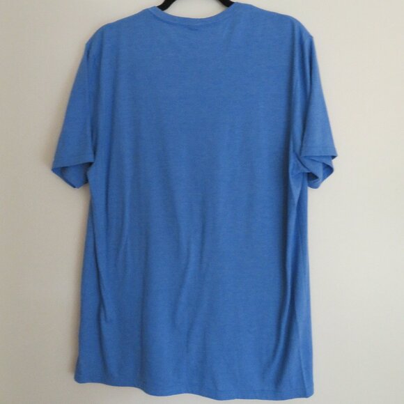 Rochester Jr Amerks Americans | Size XL | Blue Soft Logo Short Sleeve Tee Tshirt - Picture 5 of 5